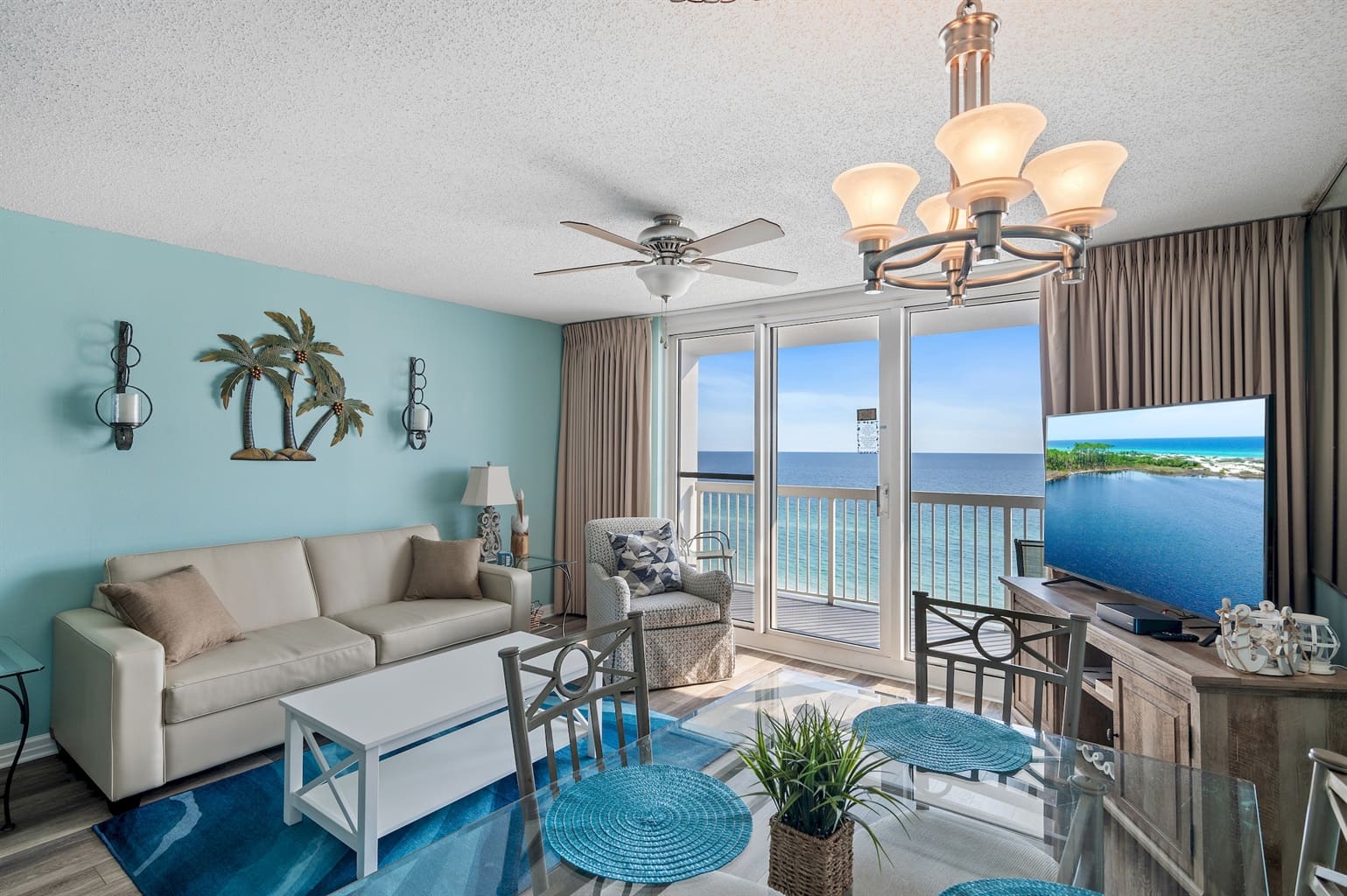 Gulf view from Pelican Beach Resort Unit 1006